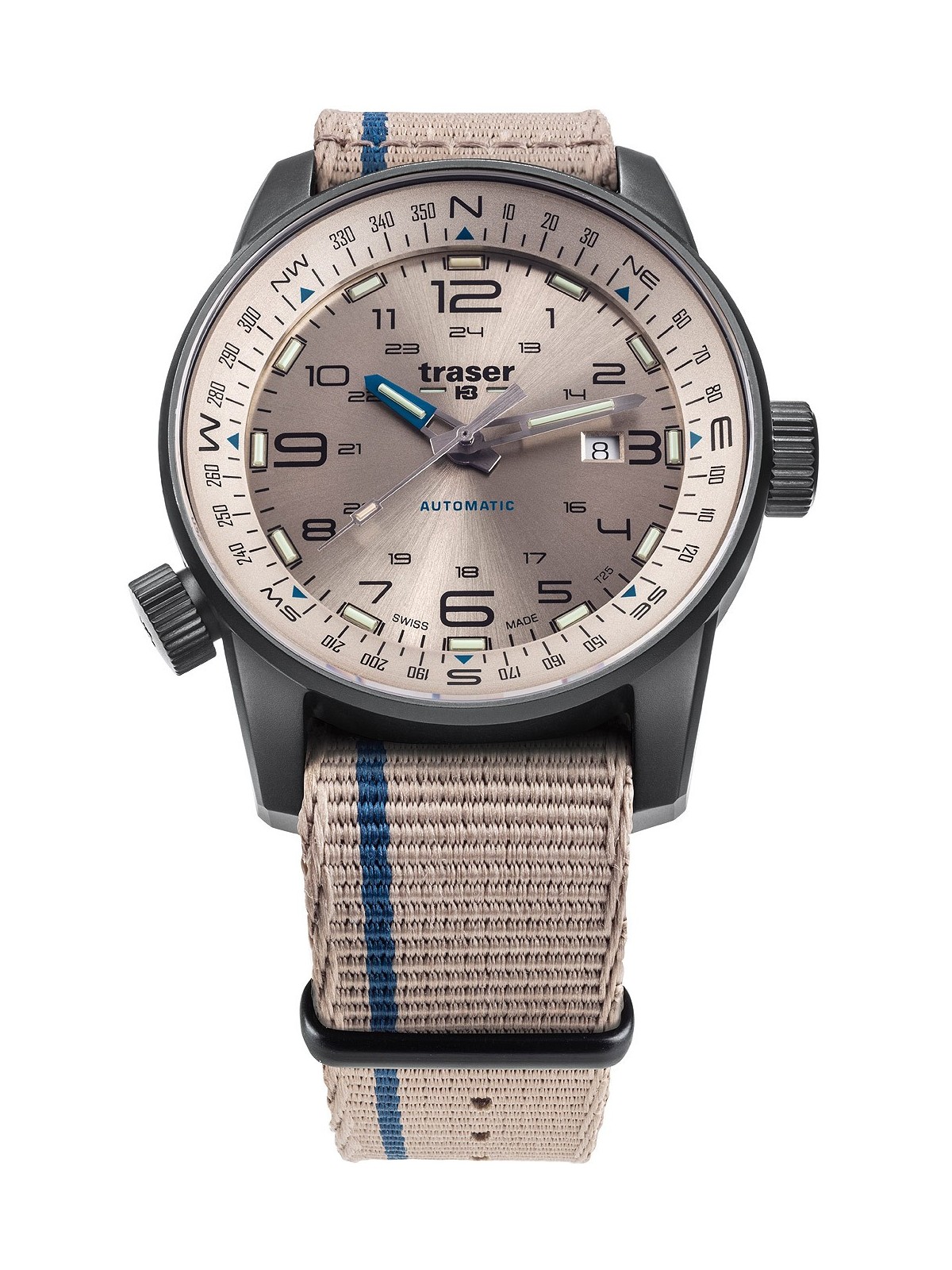 orologio uomo Traser H3 110454 P68 Pathfinder Automatic 46mm 10ATM