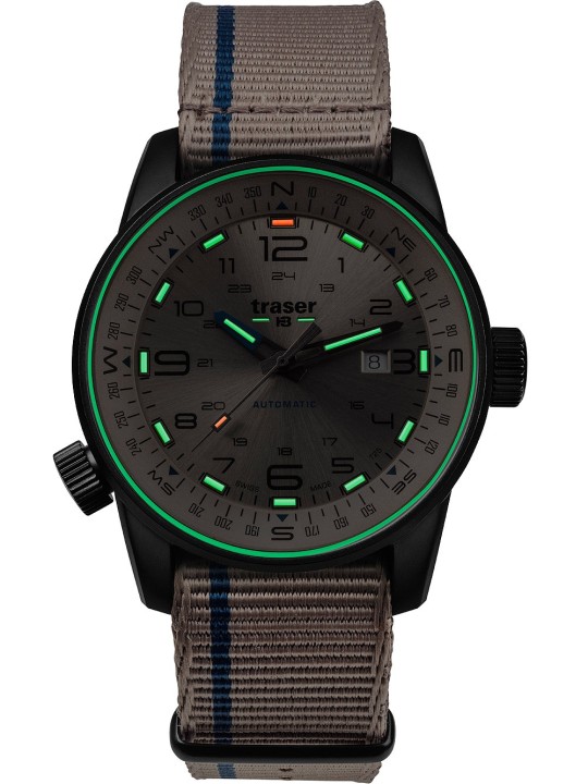 orologio uomo Traser H3 110454 P68 Pathfinder Automatic 46mm 10ATM