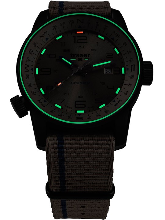 orologio uomo Traser H3 110454 P68 Pathfinder Automatic 46mm 10ATM
