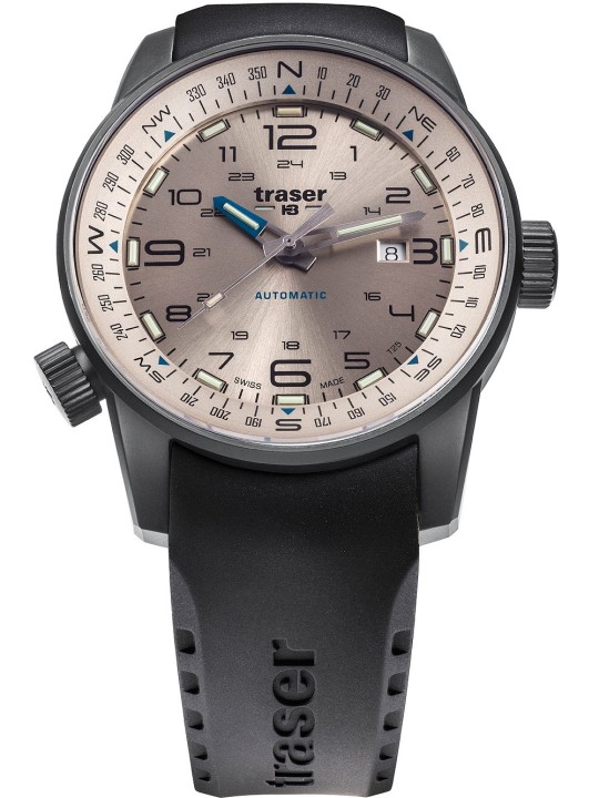 orologio uomo Traser H3 110455 P68 Pathfinder Automatic 46mm 10ATM