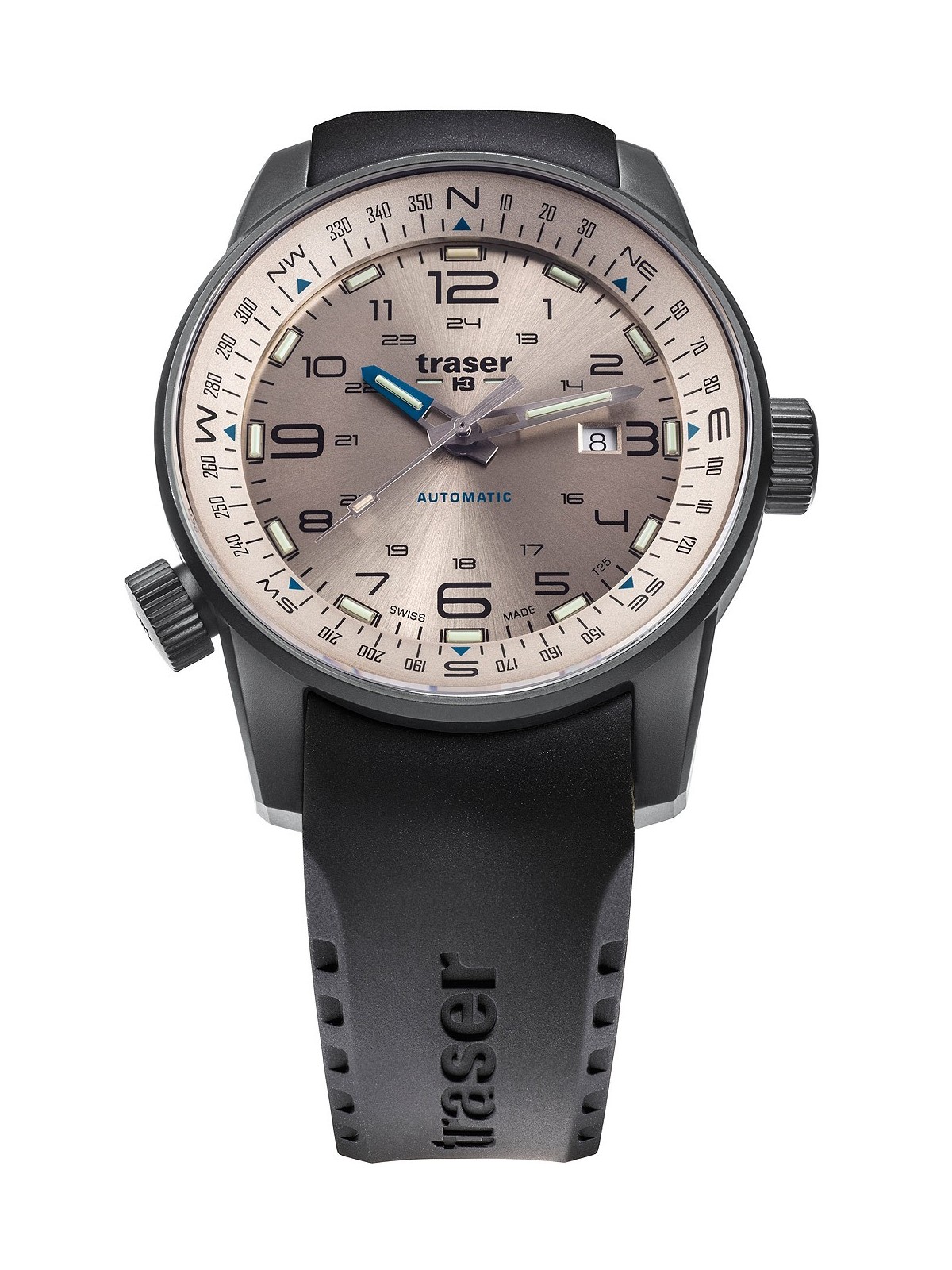 orologio uomo Traser H3 110455 P68 Pathfinder Automatic 46mm 10ATM