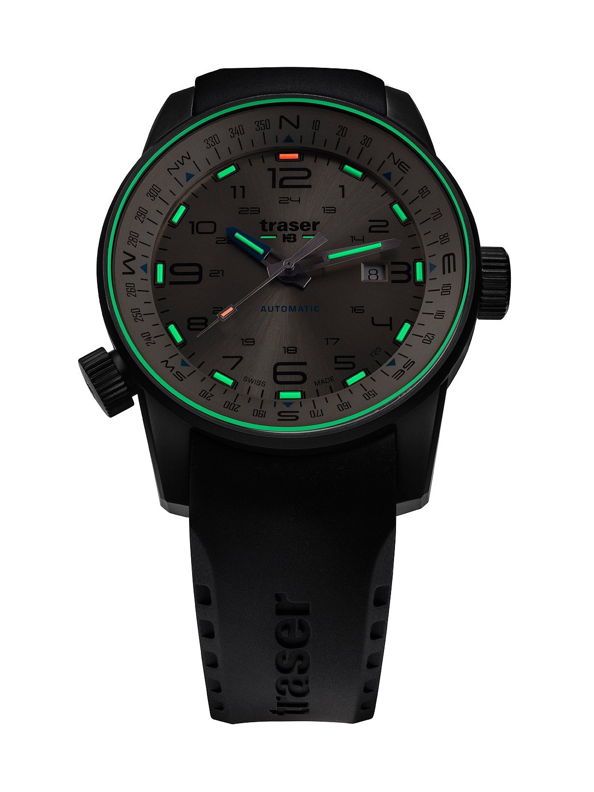 orologio uomo Traser H3 110455 P68 Pathfinder Automatic 46mm 10ATM