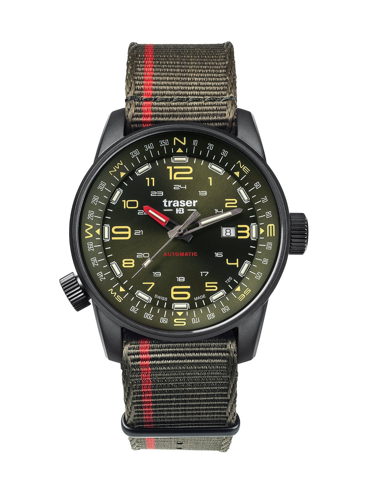 orologio uomo Traser H3 110456 P68 Pathfinder Automatic 46mm 10ATM