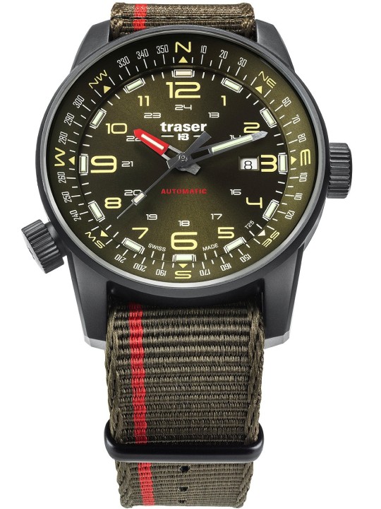 orologio uomo Traser H3 110456 P68 Pathfinder Automatic 46mm 10ATM