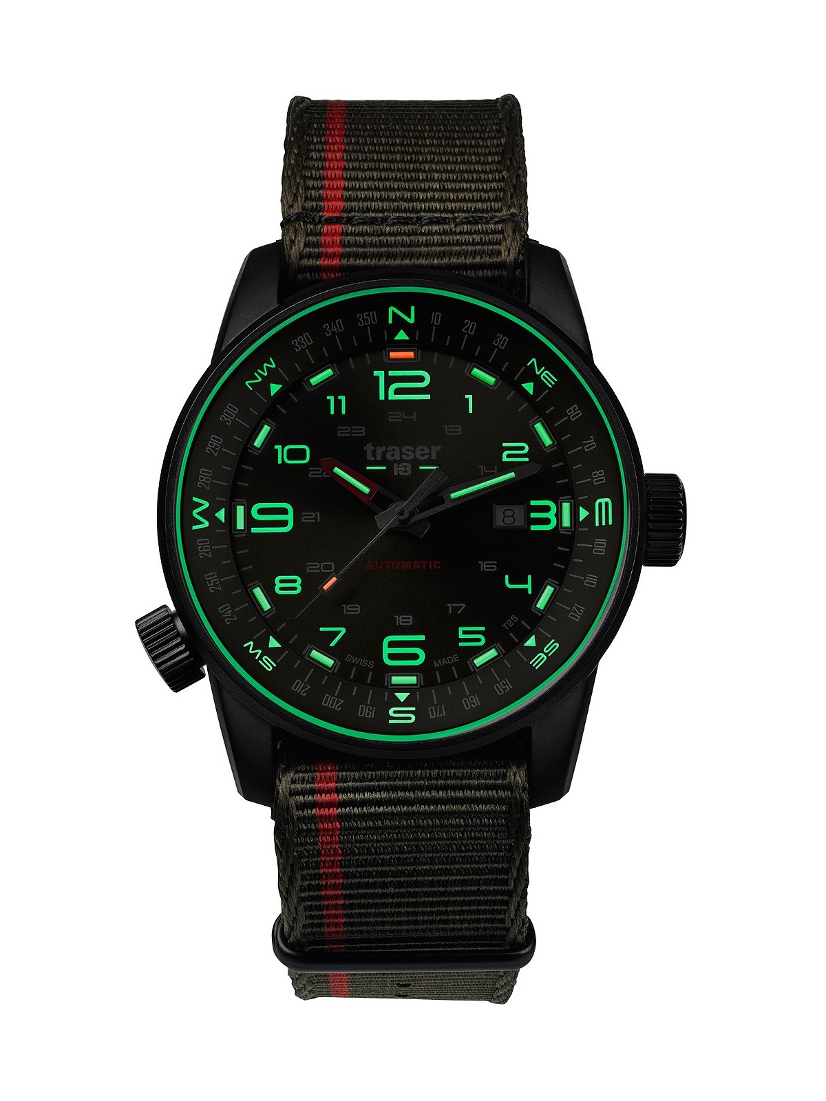 orologio uomo Traser H3 110456 P68 Pathfinder Automatic 46mm 10ATM
