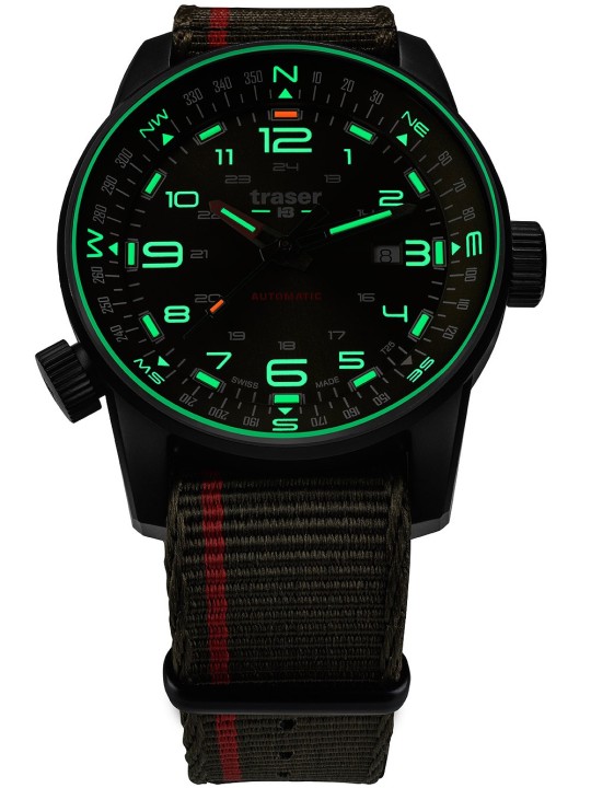 orologio uomo Traser H3 110456 P68 Pathfinder Automatic 46mm 10ATM