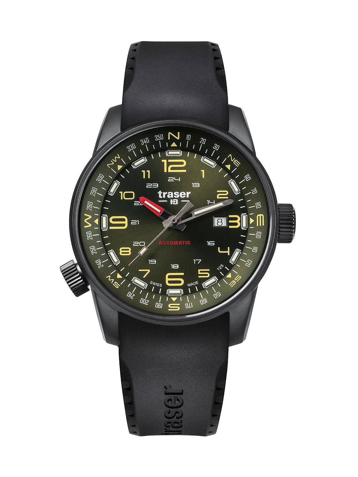 orologio uomo Traser H3 110457 P68 Pathfinder Automatic 46mm 10ATM