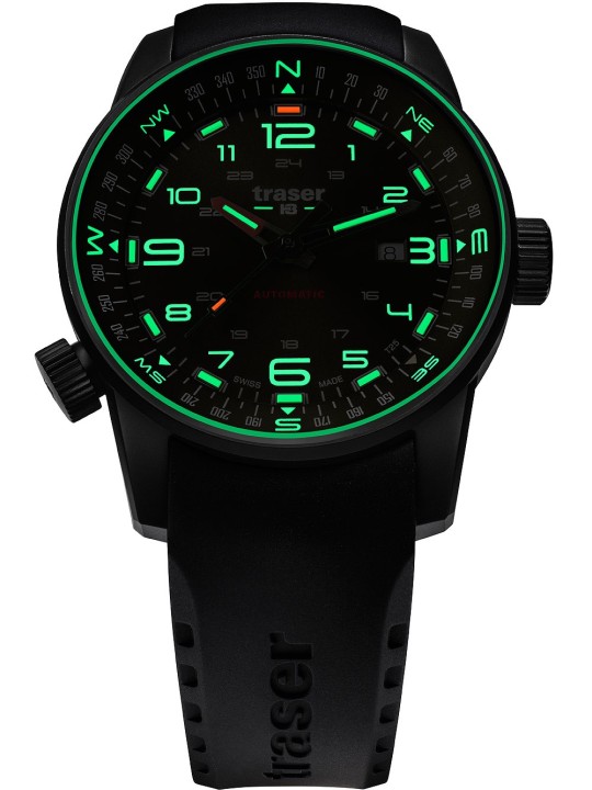orologio uomo Traser H3 110457 P68 Pathfinder Automatic 46mm 10ATM
