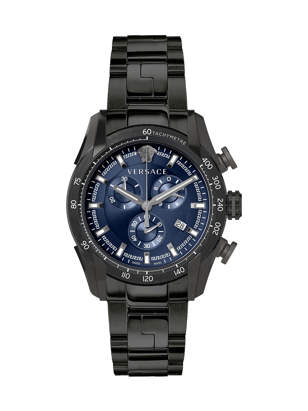 orologio uomo Versace VE2I00521 V-Ray Chronograph Mens Watch 44mm 5ATM