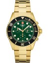 orologio uomo Swiss Alpine Military 7053.9114 Chronograph Mens Watch 42mm 10ATM