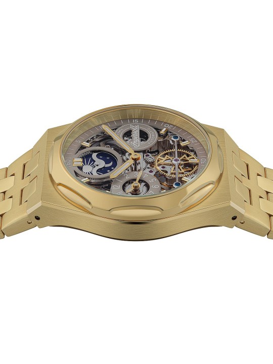 orologio uomo Ingersoll I12902 The Broadway Dual Time Automatic Mens Watch 43mm 5ATM