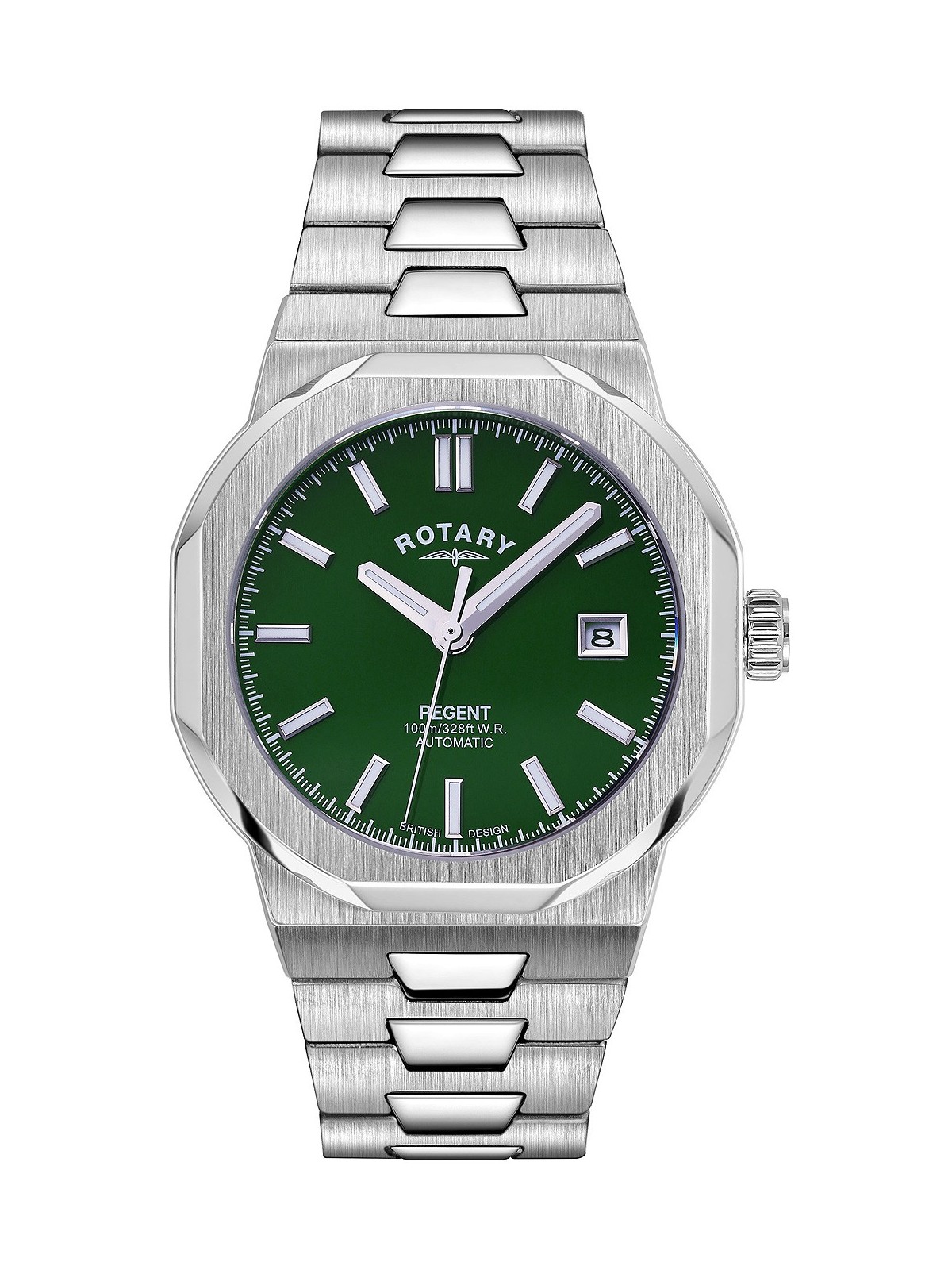 orologio uomo Rotary GB05410/24 Regent Automatic Mens Watch 40mm 10ATM
