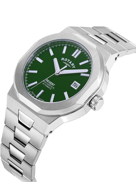 orologio uomo Rotary GB05410/24 Regent Automatic Mens Watch 40mm 10ATM