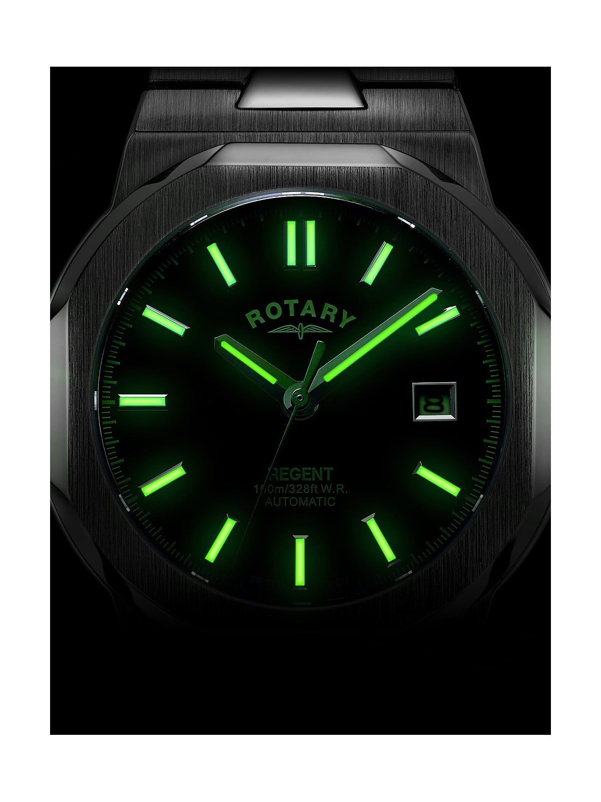 orologio uomo Rotary GB05410/24 Regent Automatic Mens Watch 40mm 10ATM
