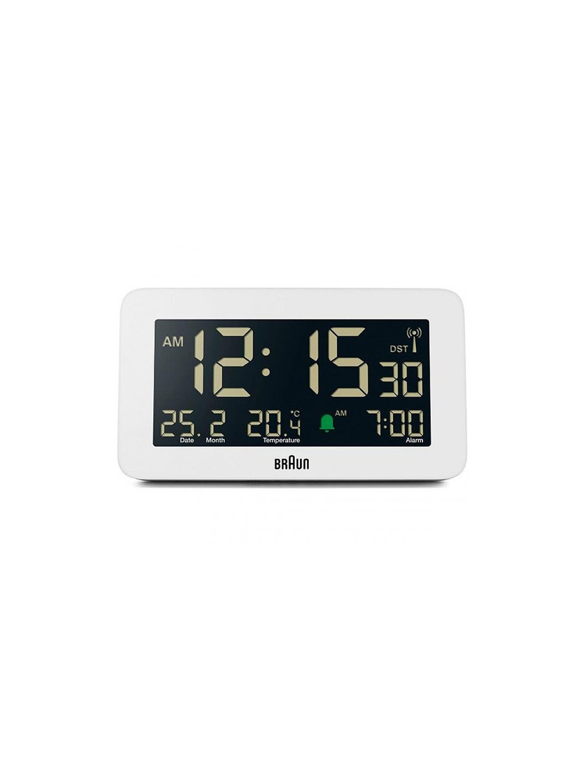 sveglia Braun BC10W-DCF digital radio alarm clock