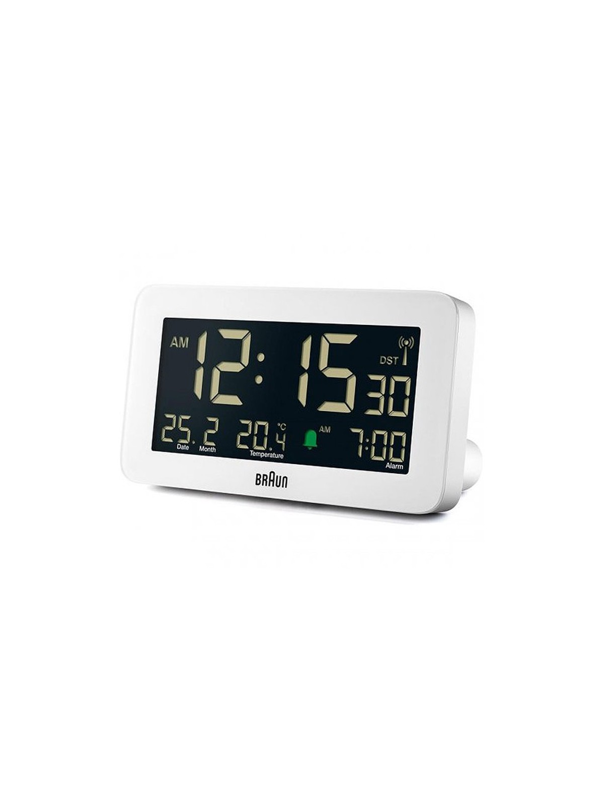 sveglia Braun BC10W-DCF digital radio alarm clock