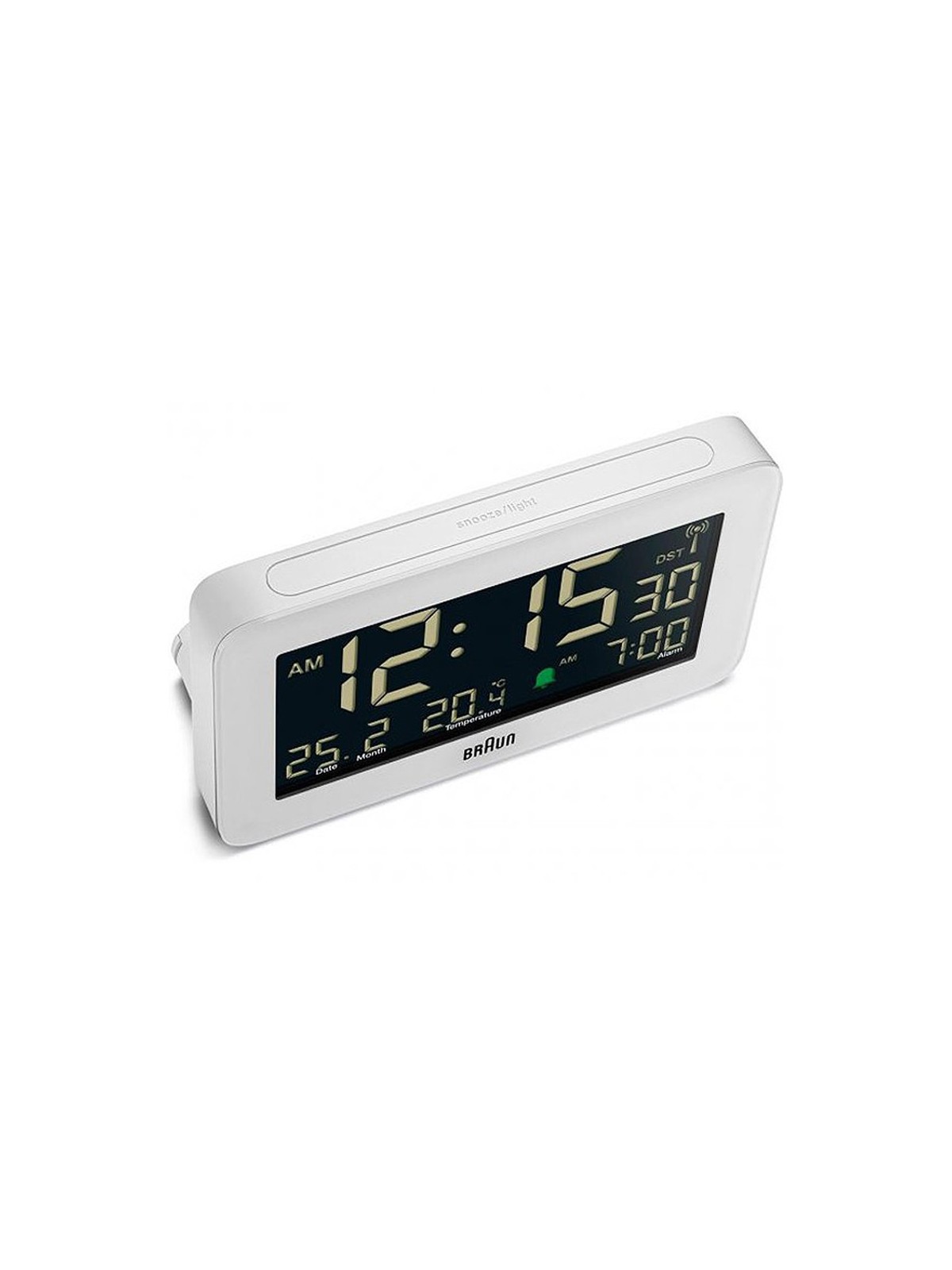 sveglia Braun BC10W-DCF digital radio alarm clock