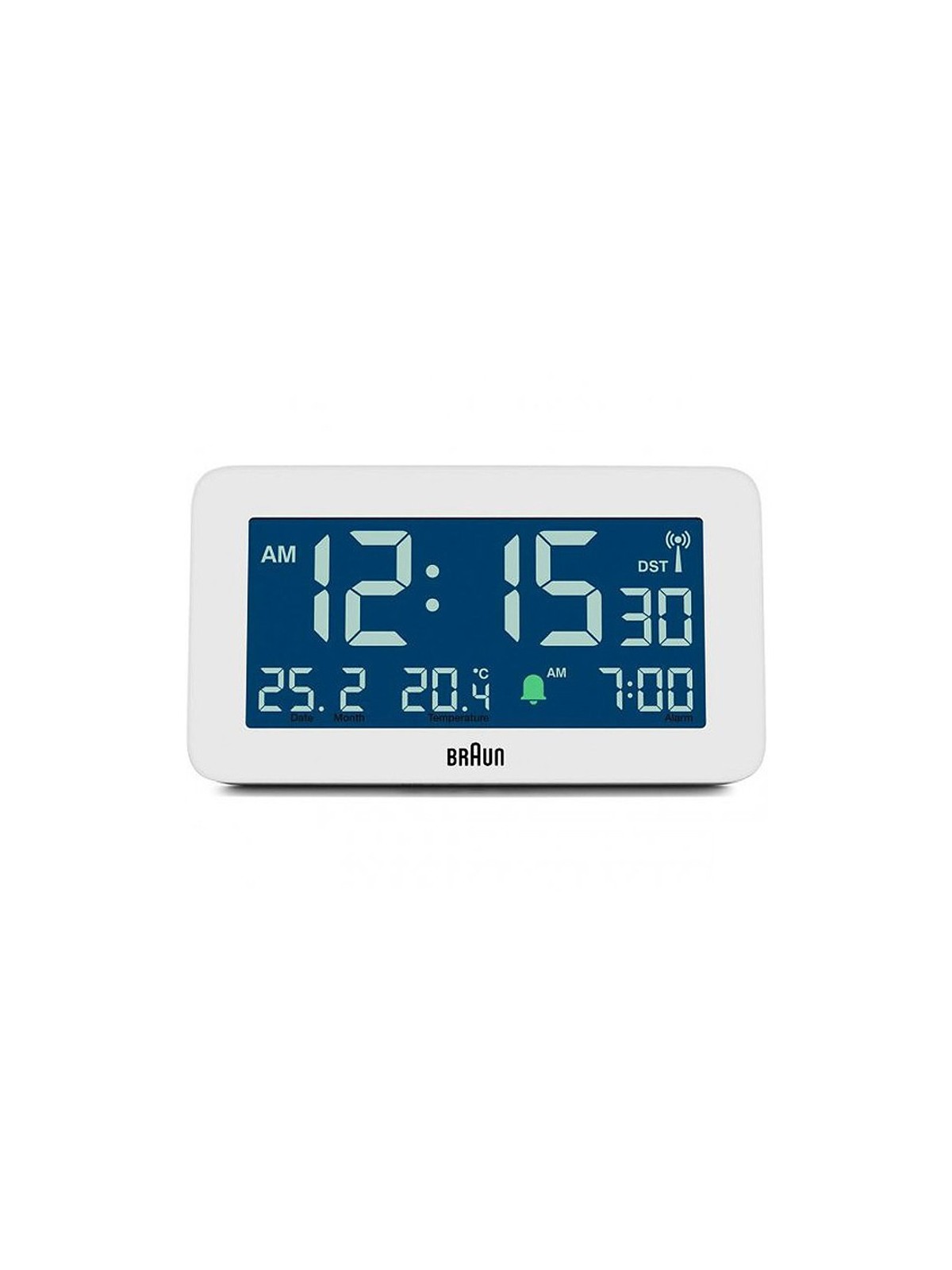 sveglia Braun BC10W-DCF digital radio alarm clock