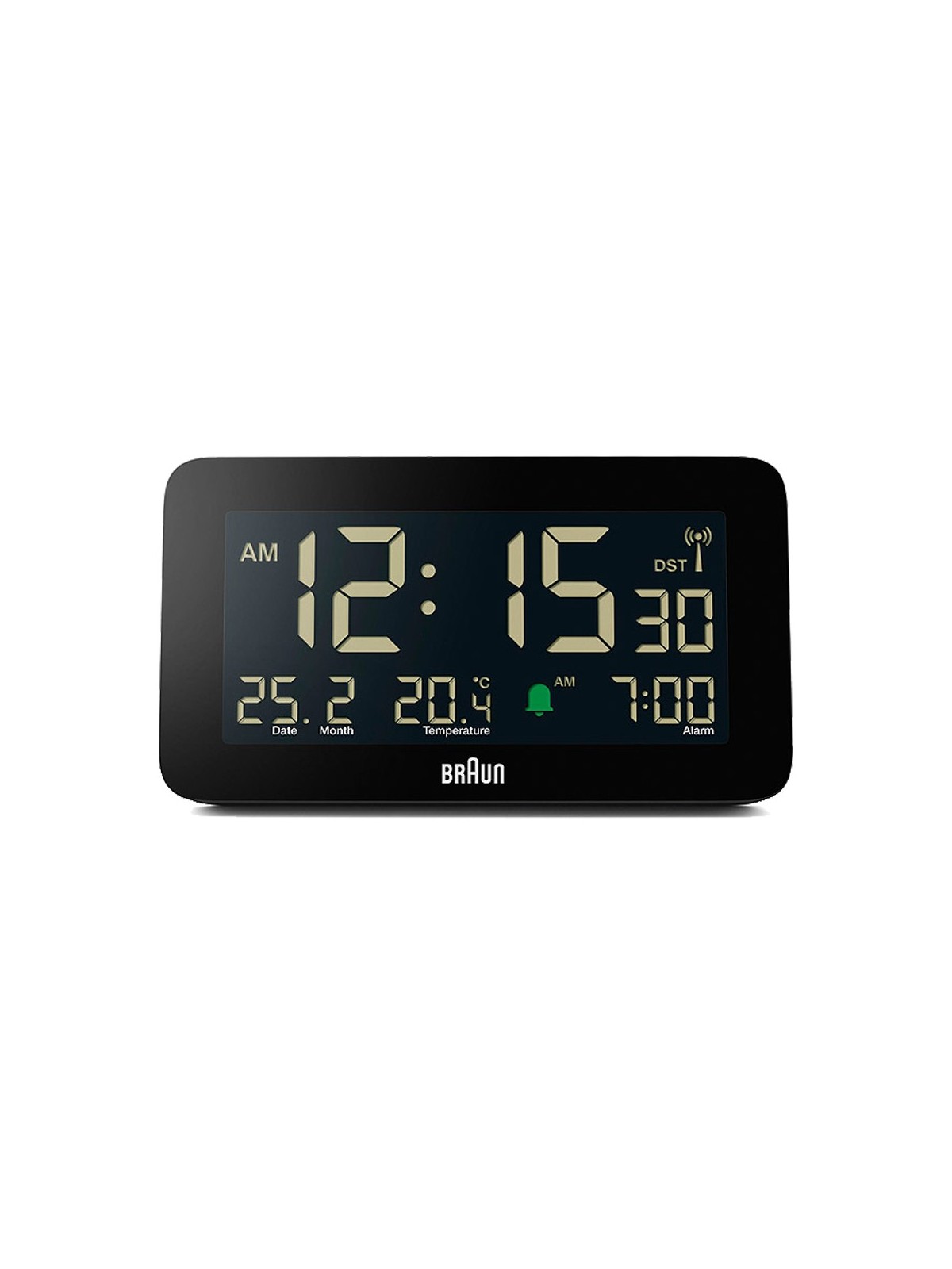 sveglia Braun BC10B-DCF digital radio alarm clock
