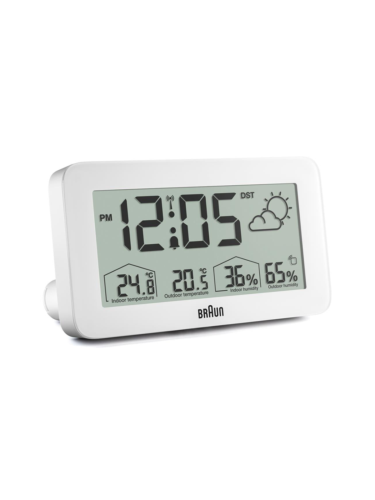 sveglia Braun BC13WP-DCF digital radio alarm clock w. weather station