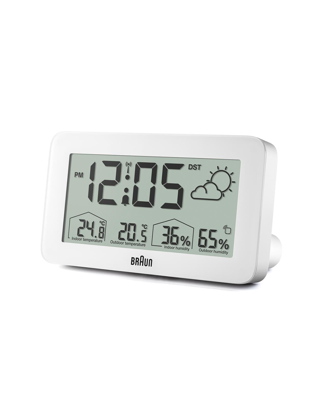 sveglia Braun BC13WP-DCF digital radio alarm clock w. weather station