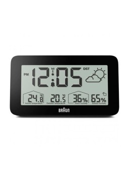 sveglia Braun BC13BP-DCF digital radio alarm clock w. weather station