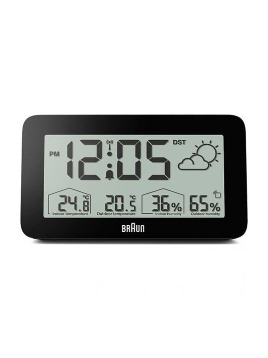 sveglia Braun BC13BP-DCF digital radio alarm clock w. weather station