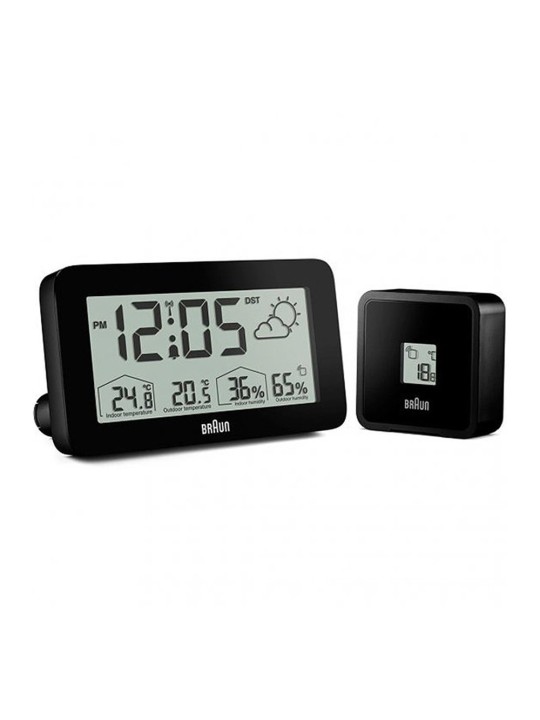 sveglia Braun BC13BP-DCF digital radio alarm clock w. weather station