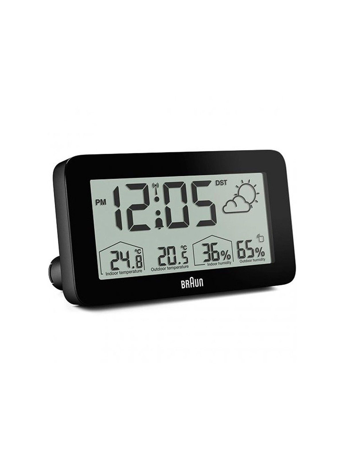 sveglia Braun BC13BP-DCF digital radio alarm clock w. weather station