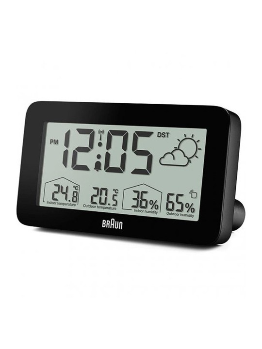 sveglia Braun BC13BP-DCF digital radio alarm clock w. weather station