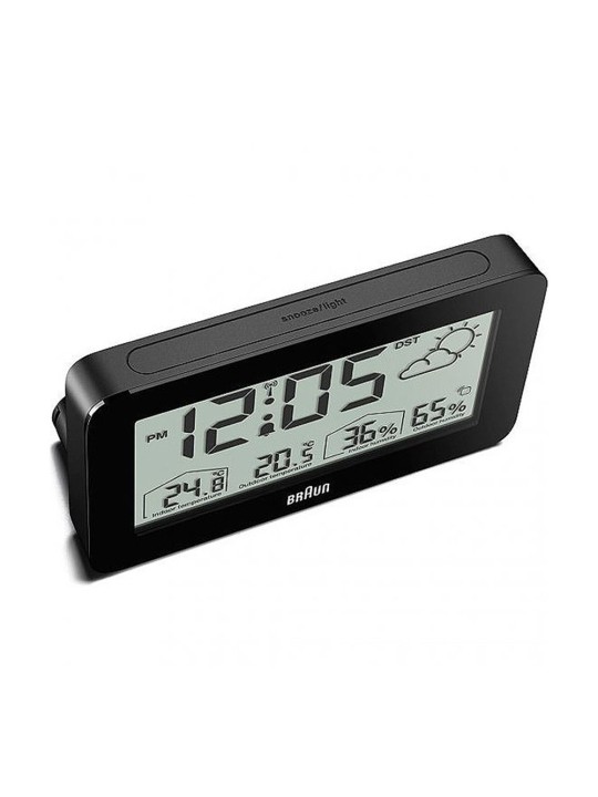 sveglia Braun BC13BP-DCF digital radio alarm clock w. weather station