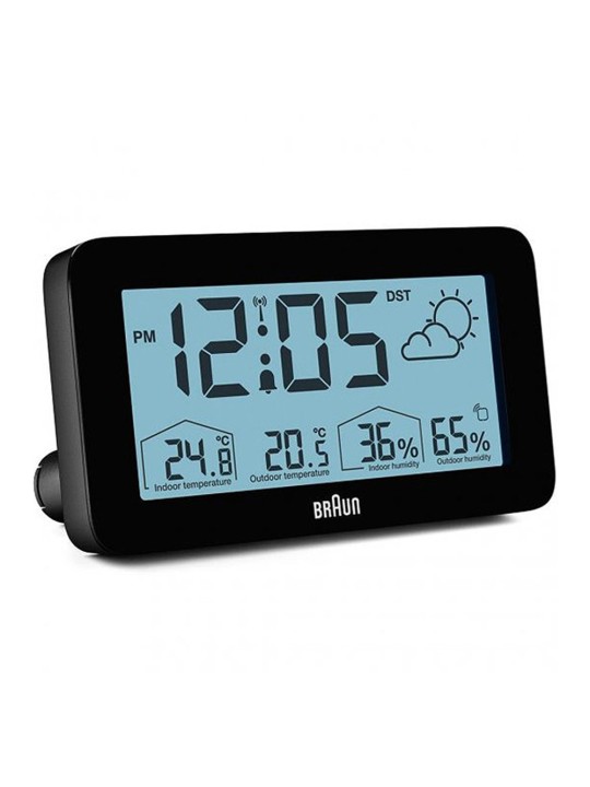 sveglia Braun BC13BP-DCF digital radio alarm clock w. weather station
