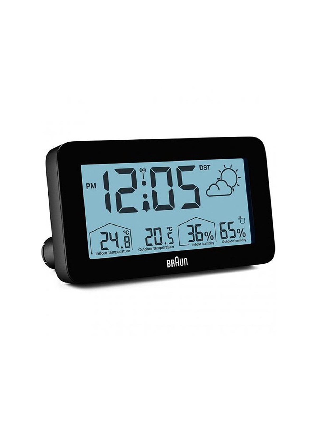 sveglia Braun BC13BP-DCF digital radio alarm clock w. weather station