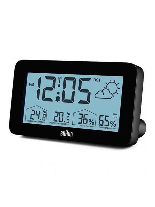 sveglia Braun BC13BP-DCF digital radio alarm clock w. weather station