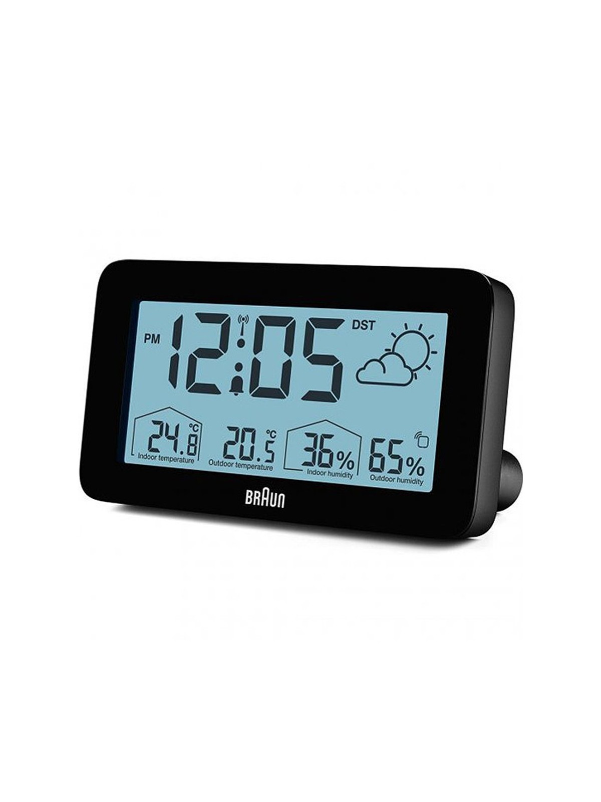 sveglia Braun BC13BP-DCF digital radio alarm clock w. weather station