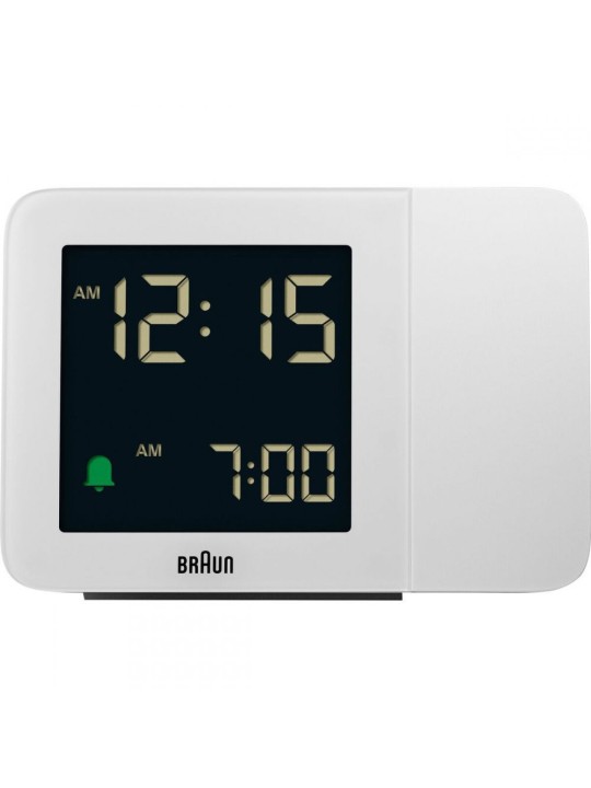 sveglia Braun BC15W-DCF digital projection alarm clock