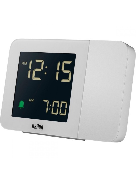 sveglia Braun BC15W-DCF digital projection alarm clock