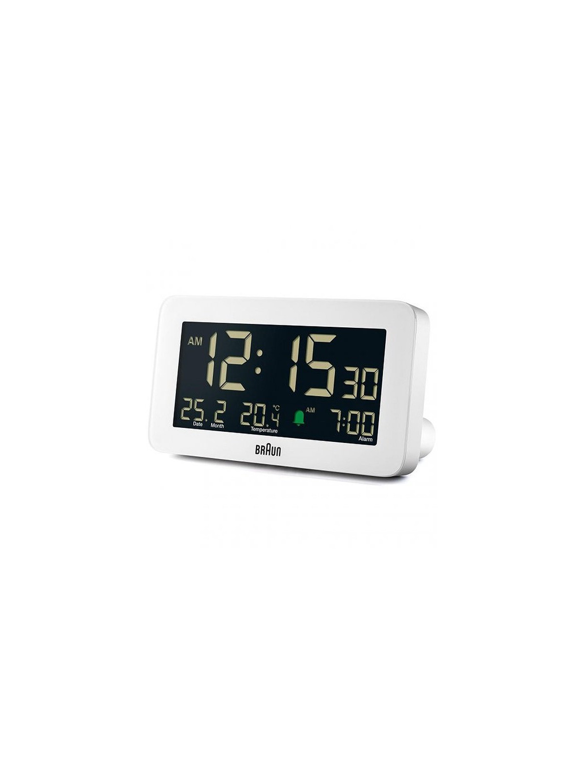 sveglia Braun BC10W digital alarm clock