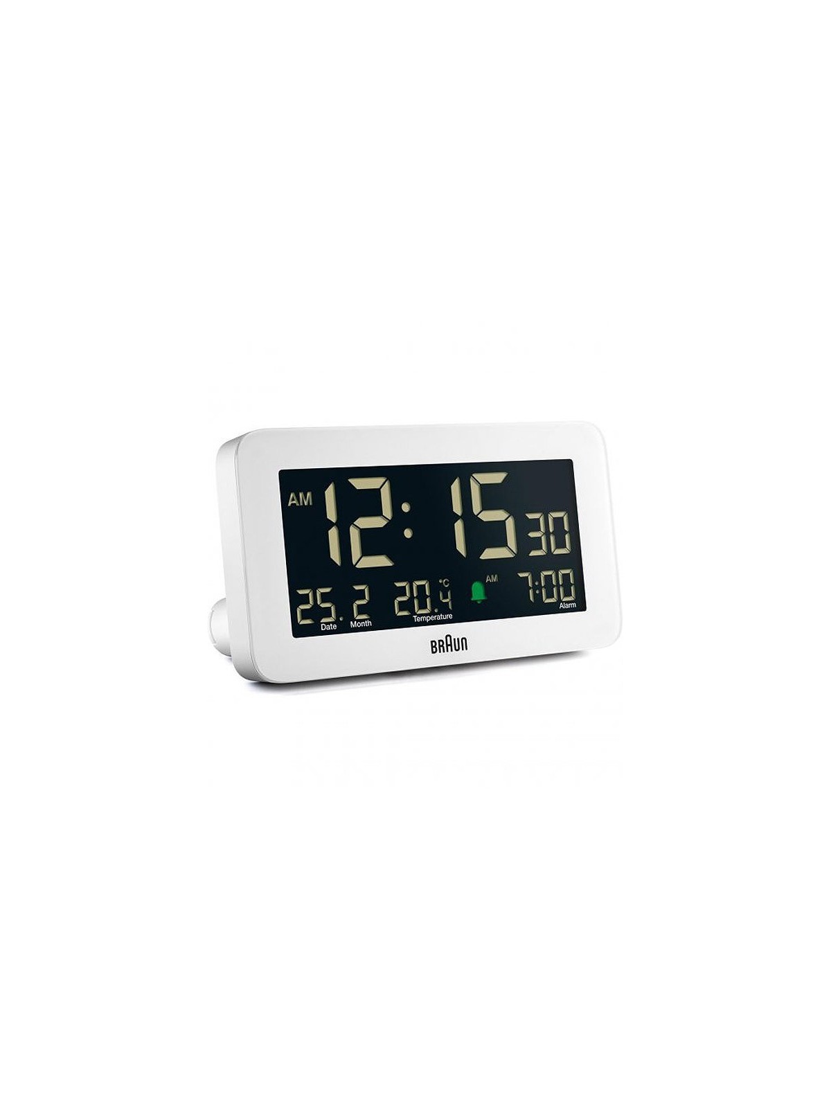 sveglia Braun BC10W digital alarm clock