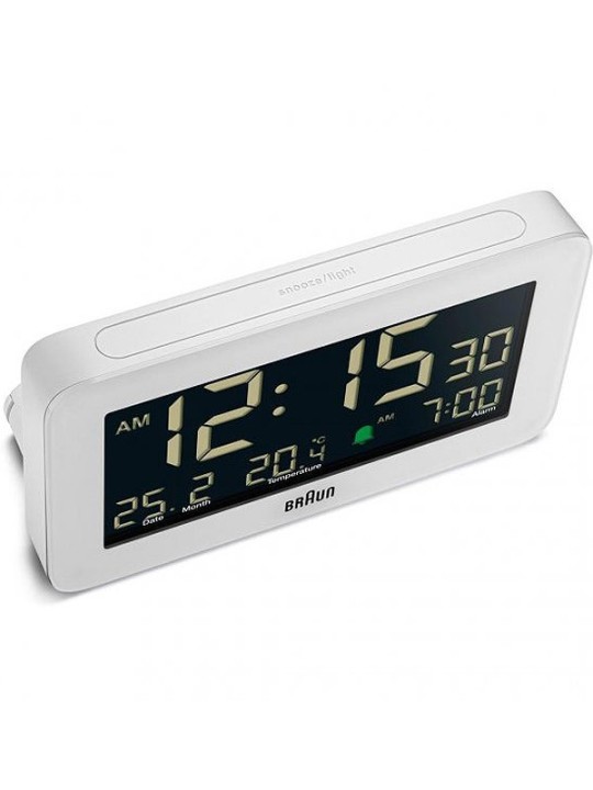 sveglia Braun BC10W digital alarm clock