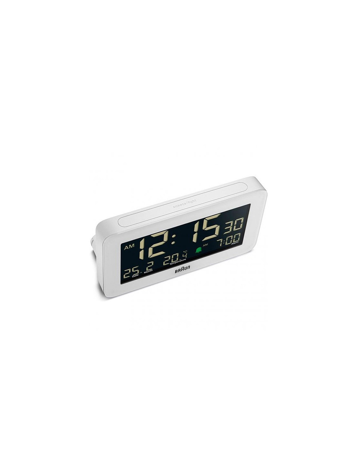 sveglia Braun BC10W digital alarm clock