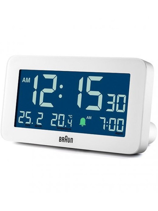sveglia Braun BC10W digital alarm clock