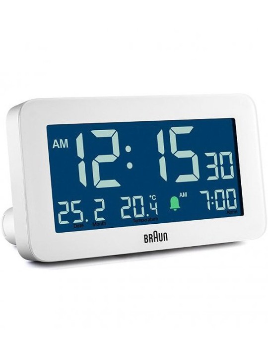 sveglia Braun BC10W digital alarm clock
