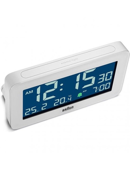 sveglia Braun BC10W digital alarm clock