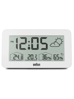 sveglia Braun BC13WP digital alarm clock w. weather station