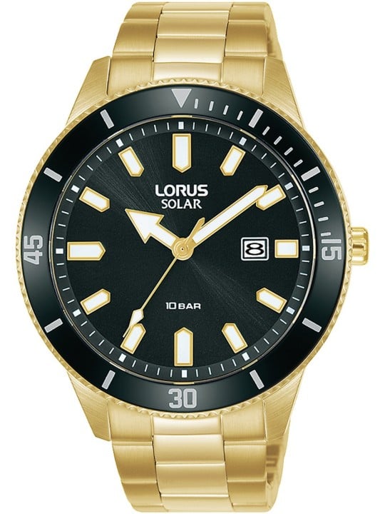 orologio uomo Lorus RX308AX9 solar Mens Watch 43mm 10ATM