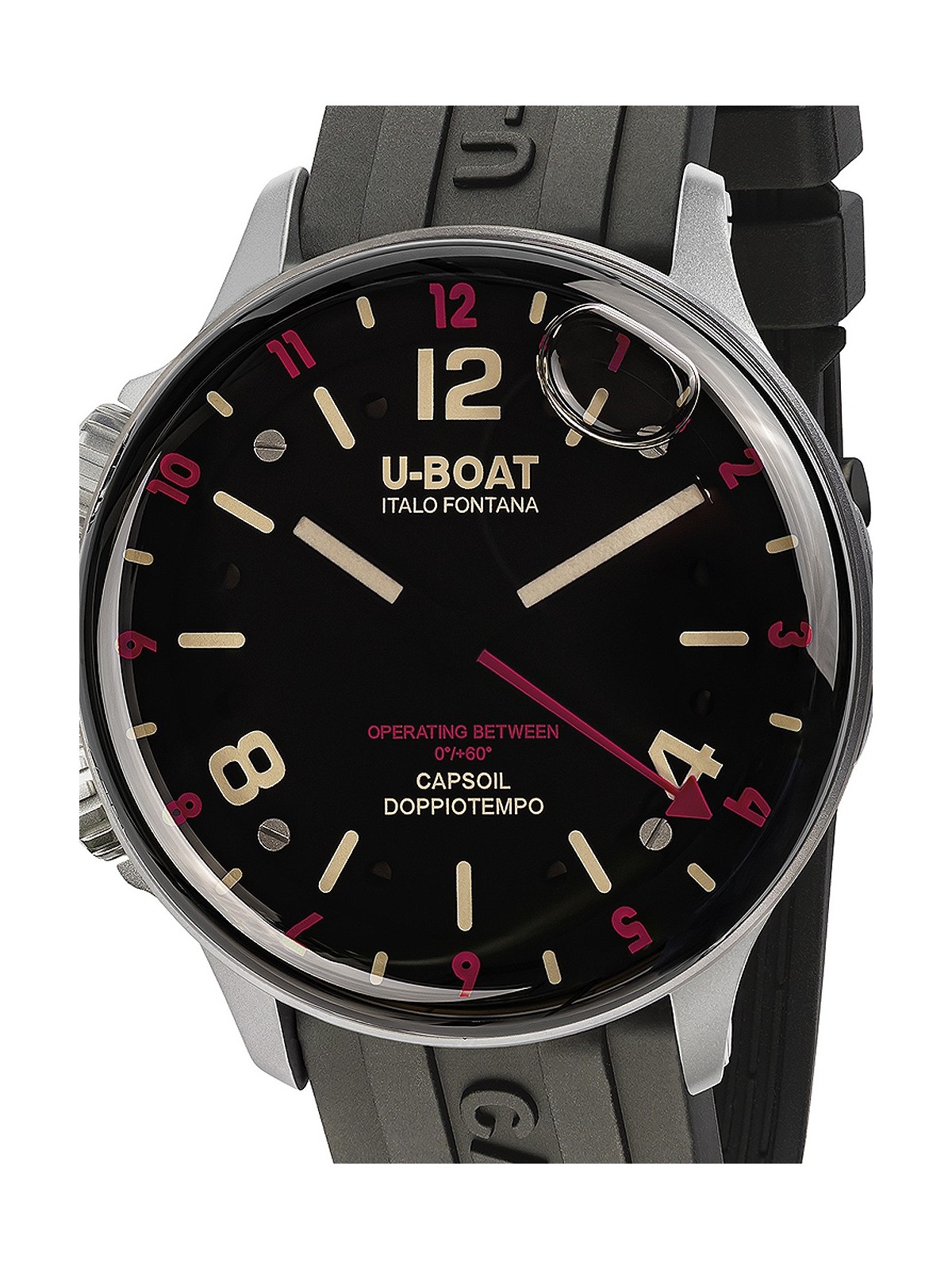 orologio uomo U-Boat 8839 Capsoil Doppiotempo SS GMT 45mm 10ATM