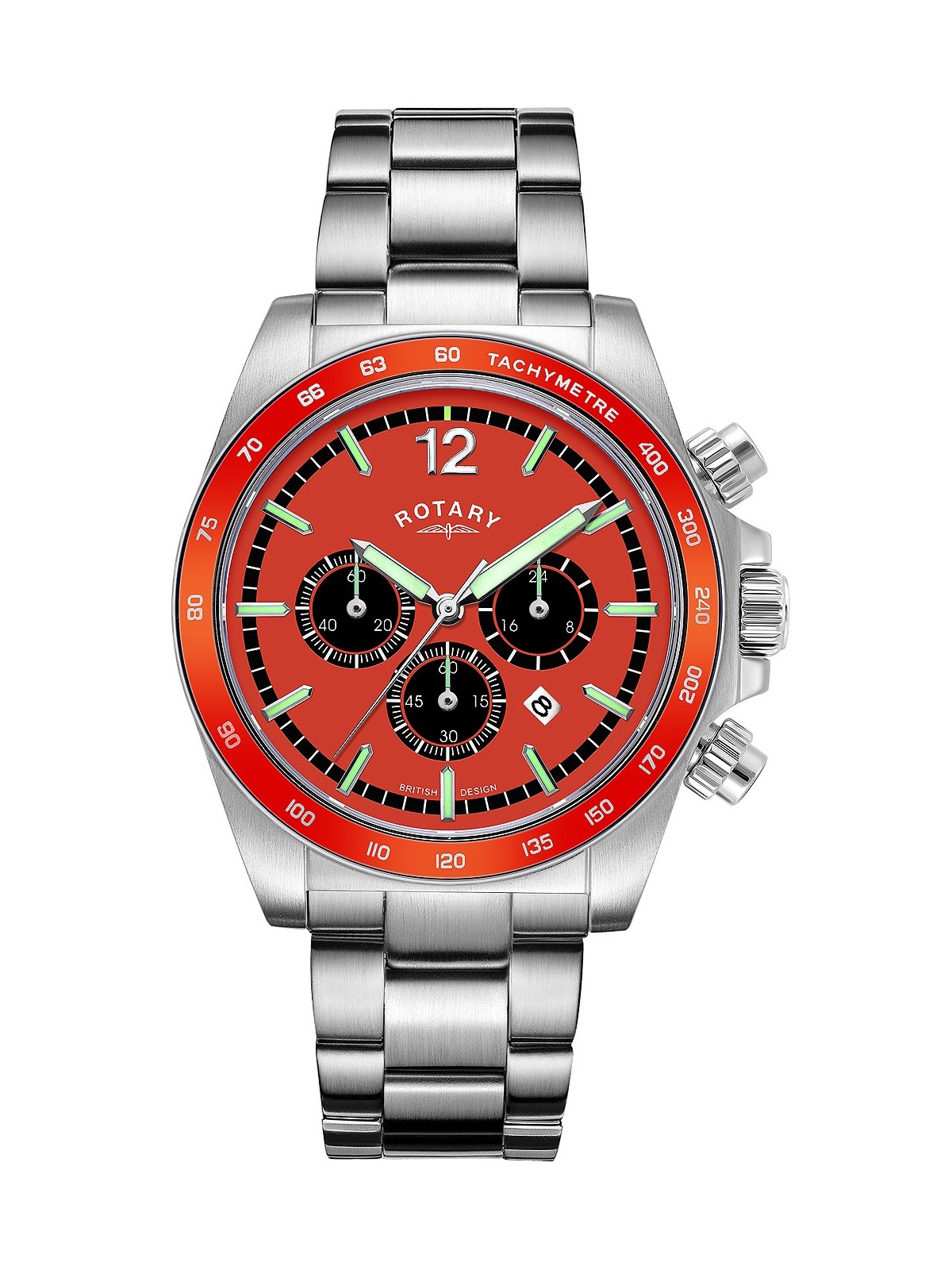 orologio uomo Rotary GB05440/54 Henley Chronograph 41mm 10ATM