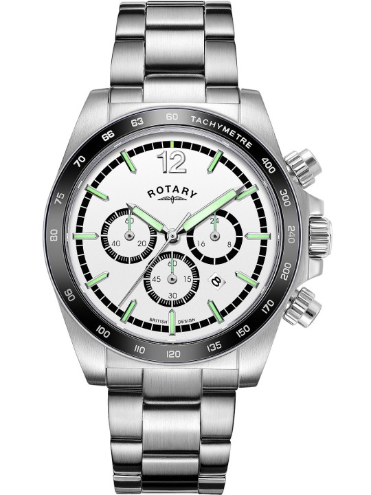 orologio uomo Rotary GB05440/02 Henley Chronograph 41mm 10ATM