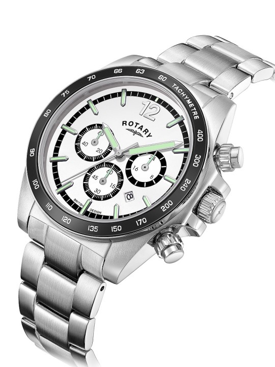 orologio uomo Rotary GB05440/02 Henley Chronograph 41mm 10ATM